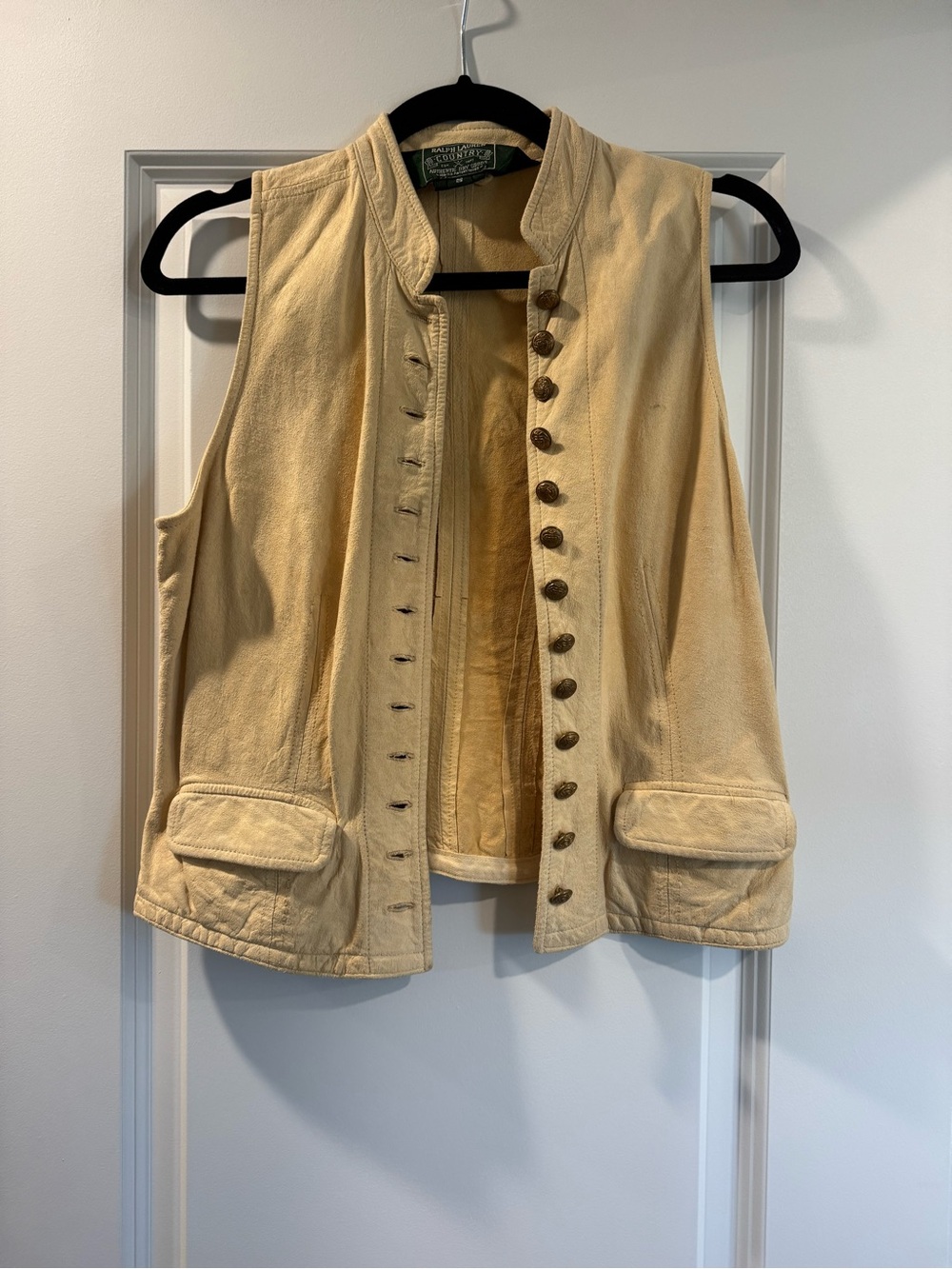 Vintage Ralph Lauren Leather Vest